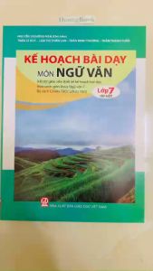 Sách - Combo 2 cuốn Kế hoạch bài dạy môn Ngữ văn lớp 7 (bộ Chân trời sáng tạo)+ Bán kèm sổ giáo án A4 (KL)