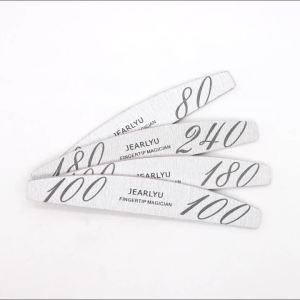 80Grit Heavy Duty Nail Files Washable Nail Emery Boards for Removing Acrylic Nails Shaping Thick Nails Durable Manicure Tools