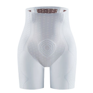 miiow | High Waist Seamless Skin-Friendly Womens Bottom-Lifting Panties Three-In-One Cat Person Abdomen Control High Waist Underwear