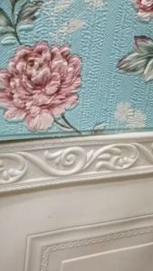 RW Wallpaper Dinding Wall Border List 3d Foam Stiker List Wallpaper Dinding Tahan Air