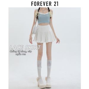 Forever21 | Chân Váy Xòe Voan Ruffle Sweet Lace