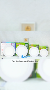 (Rạng Đông) Đèn Led Panel âm trần PT04.V2 8W 10W 12W Ánh sáng Trắng 6500K Đổi 3 màu