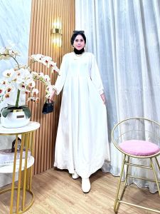 Gamis terbaru 2024 / Gamis dewasa murah / Gamis polos wanita terbaru / gamis wanita dewasa simpel / Gamis hitam polos gamis putih dewasa terbaru / Gamis cika crinkle air flow