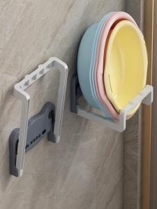 Giá Treo Mặt Tròn Gấp Gắn Tường Phòng Tắm Bằng Nhựa Kiểu Scandinavia Dùng Để Treo Chậu Rửa Mặt Kiểu Scandinavia