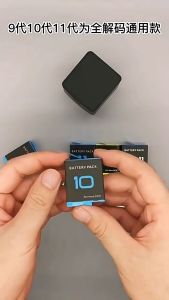 PIN GOPRO HERO 12 11 10 9 DUNG LƯỢNG 1800mAh DÀNH THAY THẾ CHO CAMERA HÀNH ĐỘNG GOPRO 12 11 10 9