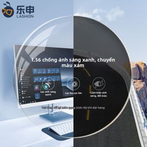 lashion | Kính mắt nữ siêu nhẹ titan nguyên chất gọng tròn đồi mồi phong cách retro theo đơn