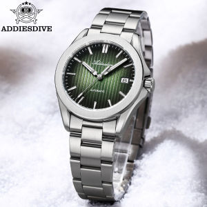 ADDIESDIVE Luxury Mens Mechanic Analog Watch 20Bar Sapphire Mirror Glass Steel Watch Super Luminous Automatic Mechanic Watch