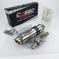 Knalpot racing CREED EXHAUST LONG slencer silincer only inlet 50mm. 