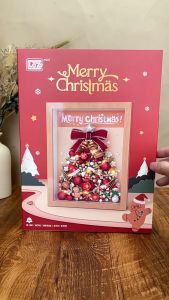 LOZ Block LED Light Christmas Tree Frame 1962/1963 Present Gift Building Christmas Decoration Brick Toys *READY STOCK*