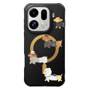 tastecase | Magnetic Stand Dog Pattern Scratch-resistant Phone Case