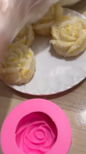 Khuôn silicon hoa hồng mã B41