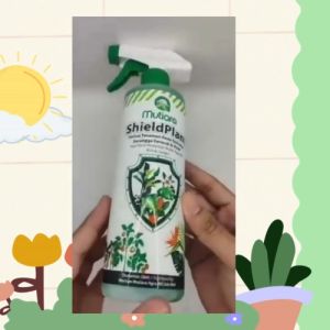 Mutiara Shieldplant Insect repellent 500ml spray bottle and 1L refill bottle waterbase agriculture insect repel non toxic farming everyone can plant Nutrient included