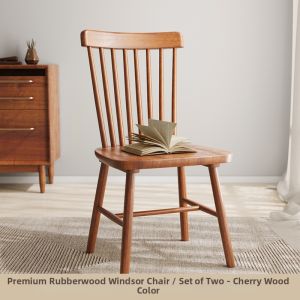 MU FENG ZHI NAN | Walnut Vintage Windsor Chair