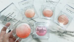 HF370 sivanna colors rainbow baked blush บลัชออนเนื้อคุกกี้  ผสมชิมเมอร์ บลัชออน Sivanna บลัชออนSivanna - Lazada