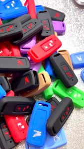 เคสกุญแจรีโมท ซิลิโคนหุ้ม ซิลิโคนหุ้มกู้ เคสรีโมท ตรงรุ่น PCX160 LEAD125 SH300 NS110R เคสรีโมท ซองกู้ มี 5 สี