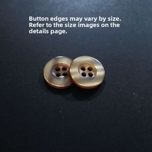 Resin Shirt Buttons Circular Pearl Sweater Decorative Accessories 9-23mm Home Fabric Sewing DIY Materials Tools And Finished