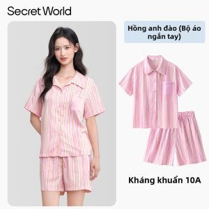 Secret World | Bộ Đồ Ngủ Hơi Lạnh Thoáng Khí Mùa Hè