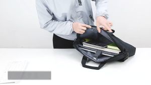 15.6 Inch Laptop Bag Business Trip Briefcase Slim Laptop Sleeves Waterproof