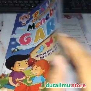 PAUD Menebali Garis Mengenal Bentuk Dan Mewarnai [ Anak Kreatif