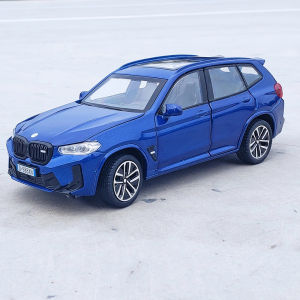 1:32 Scale X3M X5 Toy Car Model Sound Light Alloy Diecast Sound Light Pull Back Toys Vehicles Models Festival Gifts for Child