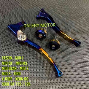 HANDLE REM YAMAHA 2TONE + JALU STANG 2TONE - FAZZIO - MIO J - MIO GT - MIO M3 - MIO GEAR - MIO Z - MIO S - SOUL GT 115 / 125 - X-RIDE - XEON RC - FINO