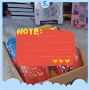 AMPLOP MINI LEBARAN MOTIF ANEKA KARAKTER KARTUN