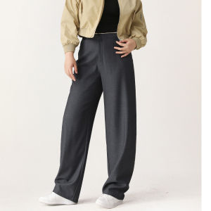 HIPPIE MISS | Commuter Straight Wide-leg Suit Pants Tencel
