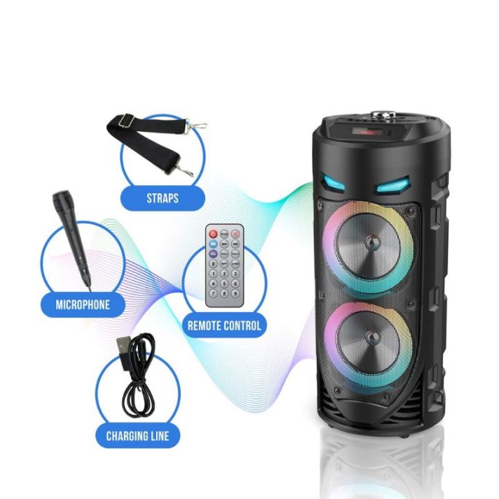 %5BZQS4239%5D%20Wireless%20Portable%20Bluetooth%20Speaker%20With%20Led%20Light%20With%20Mic%5B4%20inch%20x%202%20speaker%5D%20-%20Image%204