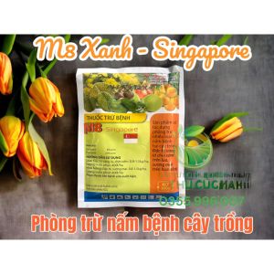 M8 Mancozeb xanh ( 100gr) phòng trừ nấm bệnh gây hại cây trồng cháy lá thán thư phấn trắng mốc sương M8 Xanh