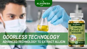 Garlic Capsules for Cholesterol and Blood Pressure Support Cardiovascular Health Supplement Odorless