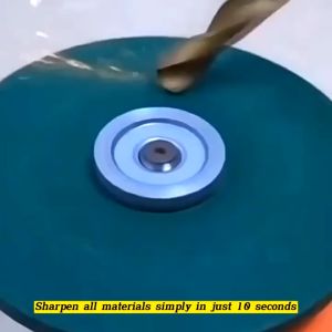Knife Sharpening Disc: 6mm Thick Metal Sharpener for Angle Grinder Handheld Cutter Use