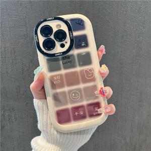 Creative Personality Small Crowd Favorite Phone Case for 15Promax 14 13/12Mini Anti-Fall Cute Couple XR Soft XSMax