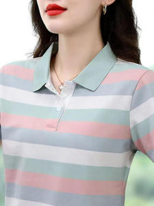 HUAXUNRAN | New Fashionable Short Sleeve T-shirt & Polo Shirt for Women