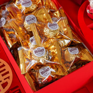 Discover the Sweet Delights: Nailian Golden Ball Chocolate & Nut Milk Heart Explosion