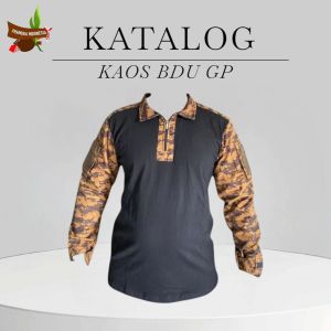 Baju BDU Pramuka Loreng Kaos Baju Pramuka Lapangan Seragam Pramuka Lapangan pria dan wanita
