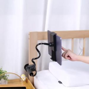 Adjustable Clip Lazy Desktop Bedside Clip Phone Bracket Flexible Long Arm Mobile Phone Holder Stand Mount For iPhone All Phone