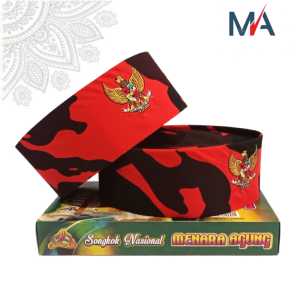 Songkok Peci Loreng Doreng Motif PP Pemuda Pancasila Ac Non Garuda Kopiah Pria Doreng Terbaru