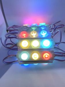 24VOLT LAMPU MODUL BAK KOLONG BUS TRUK 3 MATA RGB  NYALA KEDIP GANTI WARNA