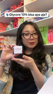 DERMA XP GLYCORE 10% CREAM 10 GRAM - PENCERAH DAN MENYAMARKAN NODA HITAM BEKAS JERAWAT