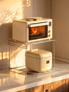 BANGJIE | Multifunctional Microwave and Rice Cooker Integrated Storage Rack