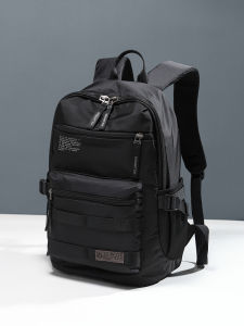 spaceman | กระเป๋าเป้สะพายหลัง Oxford Cloth ความจุขนาดใหญ่สำหรับผู้ชาย กระเป๋าใส่คอมพิวเตอร์สำหรับกลางแจ้ง น้ำหนักเบา กระเป๋าสะพายไหล่แบบกันน้ำสำหรับใส่หนังสือ