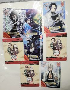 Bộ 48 thẻ bài Thanh Gươm diệt quỷ - Demon slayer Mugen Train bằng giấy bóng cứng