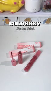 Son Kem Lì Colorkey Airy Velvet Lip Lacquer Siêu Mềm Mịn Chuẩn Màu Lâu Trôi
