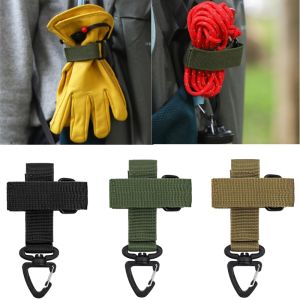 Móc Treo Găng Tay Đa Năng Bằng Nylon Móc Leo Núi Chiến Thuật Có Khóa Tam Giác Dùng Ngoài Trời Cắm Trại Treo Găng Tay