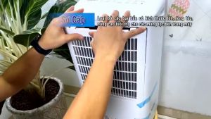 Máy Hút Ẩm lọc không khí 2 trong 1 Sharp DW-J27FV-S Inverter Plasma cluster ion cho phòng diện tích 67m2