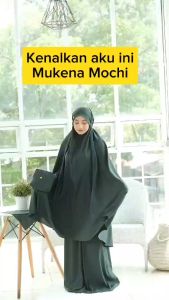 Mukena Mochi Dalanova Dewasa 2 In 1 Travel Bahan Katun Apollen Jumbo Adem