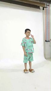 Kiminori GIAN.ST Setelan Baju Tidur Anak Lengan Pendek