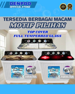 DENPOO MESIN CUCI 2 TABUNG KAPASITAS 13 KG - DW 1309-13