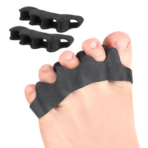 1 คู่ซิลิโคน Toe Protector Finger Toe Separator Bunion Corrector เปลเท้า Straightener Protector บรรเทาอาการปวดเท้า Care