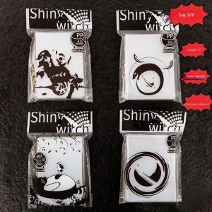 50ชิ้นซองใส่การ์ดแบบใส66x91 58x61X88 65X90มม. กระเป๋าใส่บัตรการซื้อขาย TCG ฝาครอบเกมไพ่มาตรฐาน